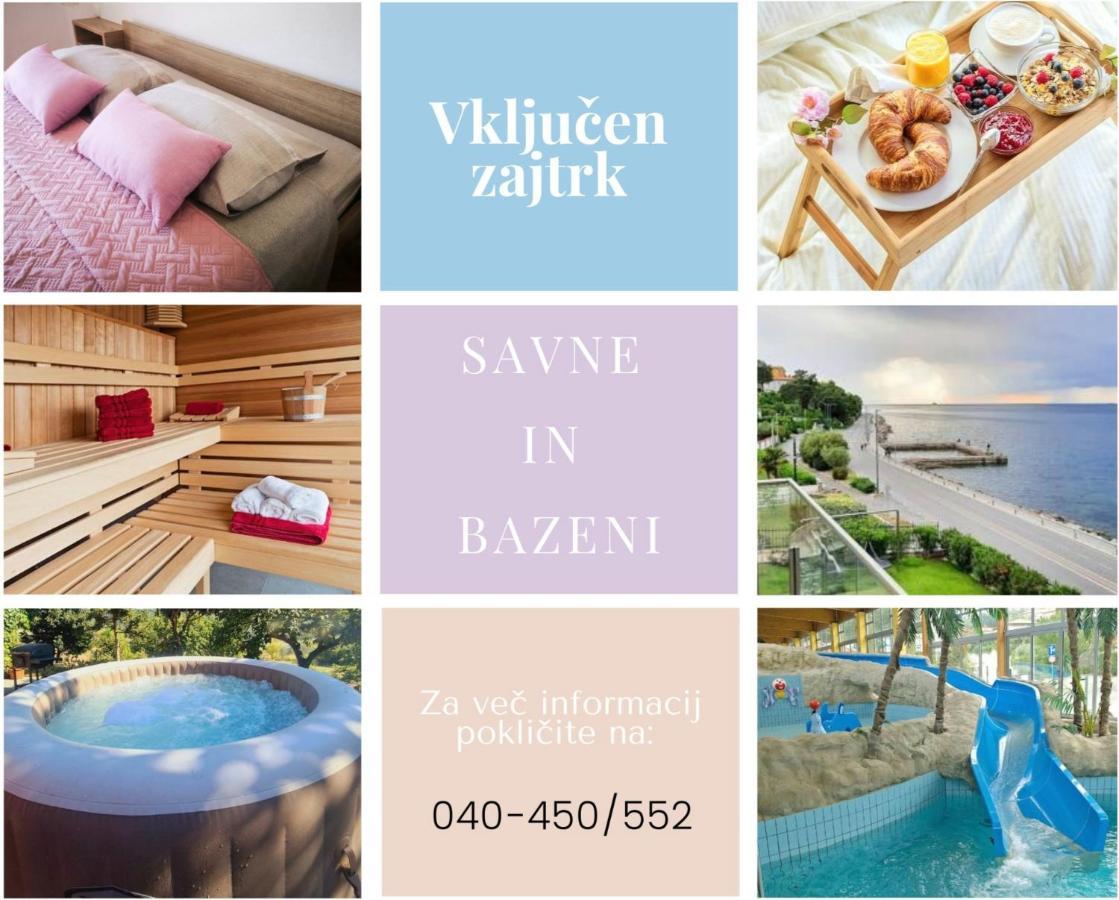 Green Place Apartments Portorož Eksteriør billede